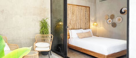 1 habitación, wifi y ropa de cama