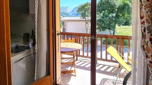 Interior - 1st floor, balcony, parking, 25m², Valloire (Valloire)