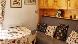 Interior - 1st floor, balcony, parking, 25m², Valloire (Valloire)