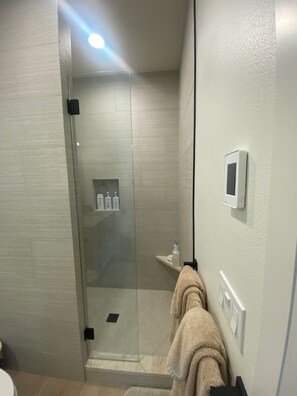 Towels, soap