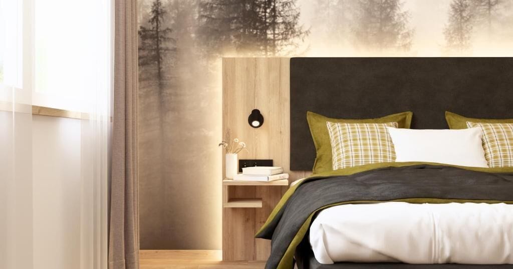 Tirai kedap cahaya, kedap suara, dan Wi-Fi gratis