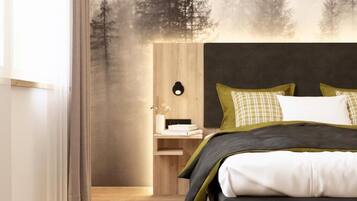 Tirai kedap cahaya, kedap suara, dan Wi-Fi gratis