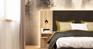 Tirai kedap cahaya, kedap suara, dan Wi-Fi gratis