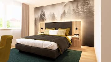 Tirai kedap cahaya, kedap suara, dan Wi-Fi gratis