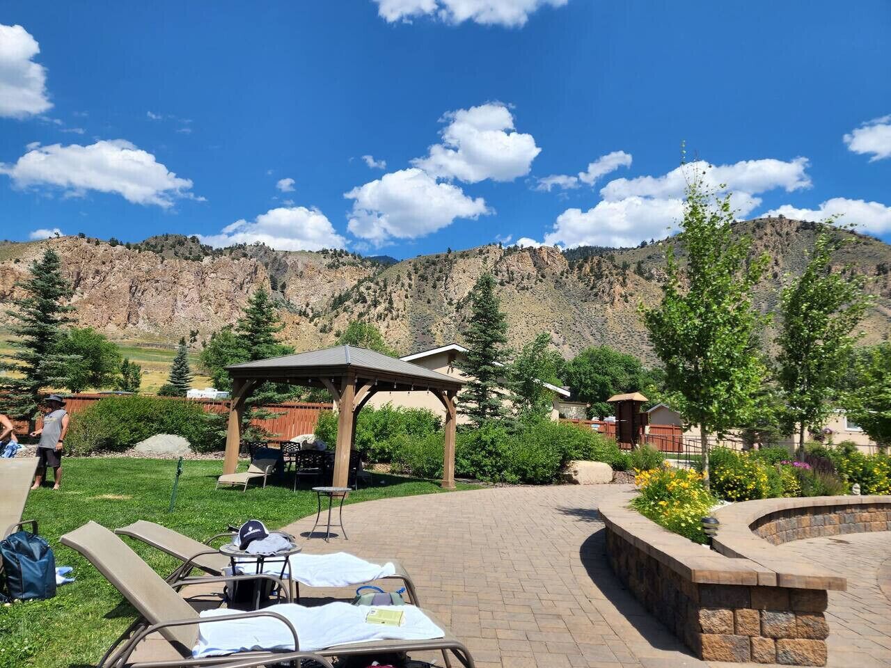 Overnattingsstedets uteområder