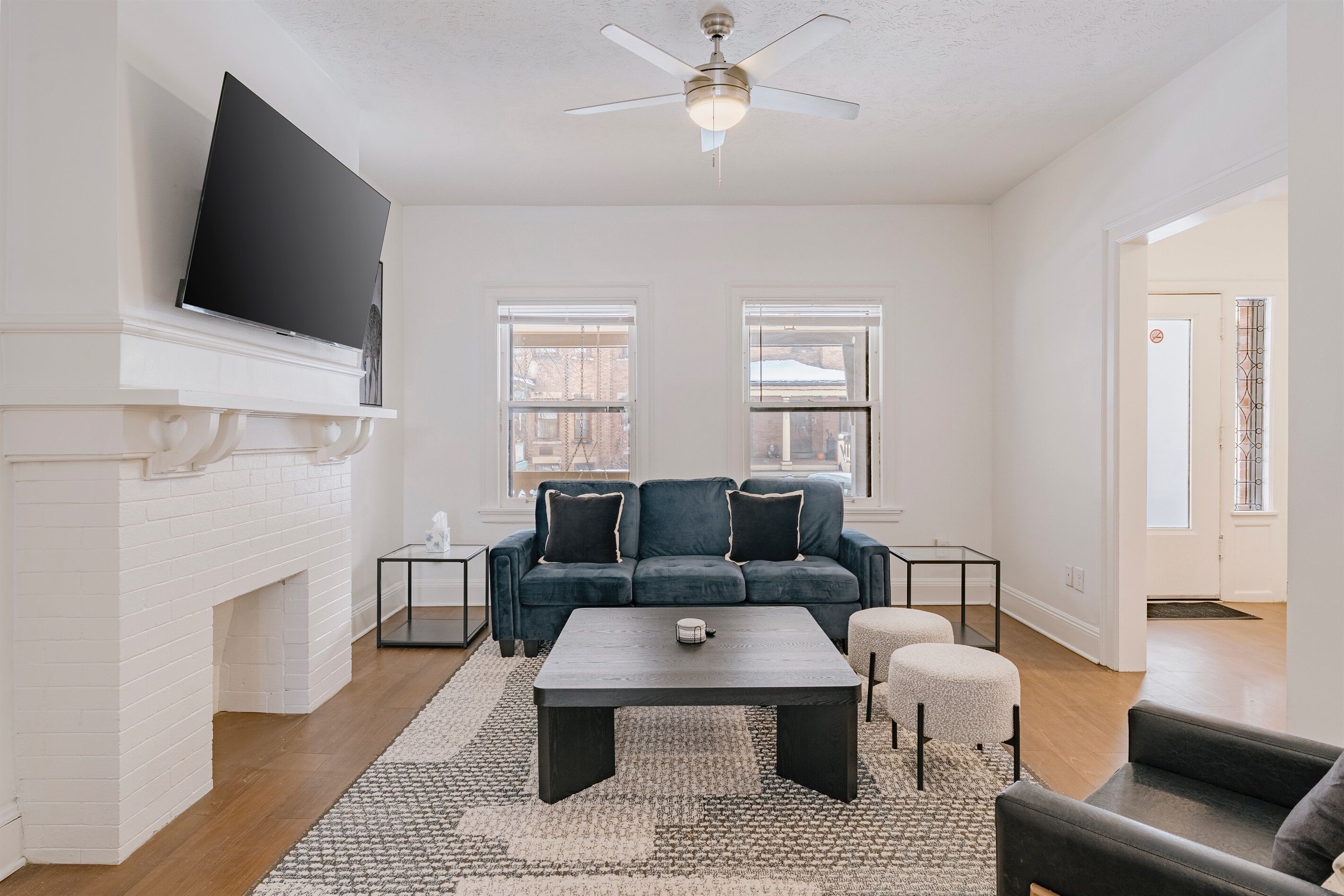 Smart-tv en tafelvoetbal