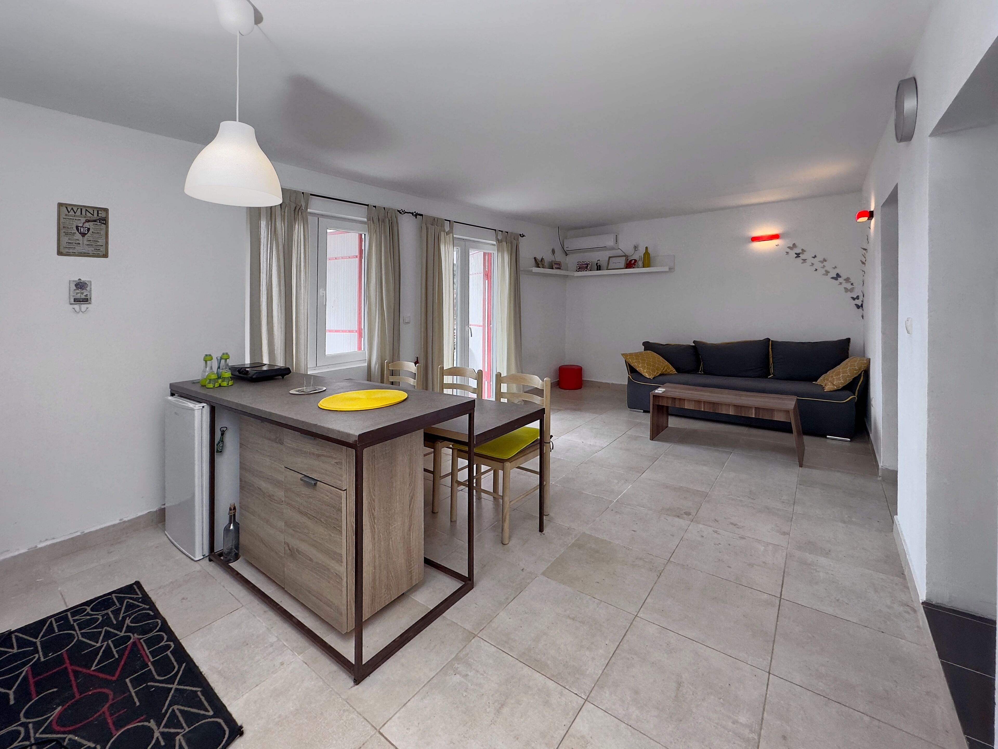 Familjelägenhet - havsutsikt | Strykjärn/strykbräda och gratis wi-fi