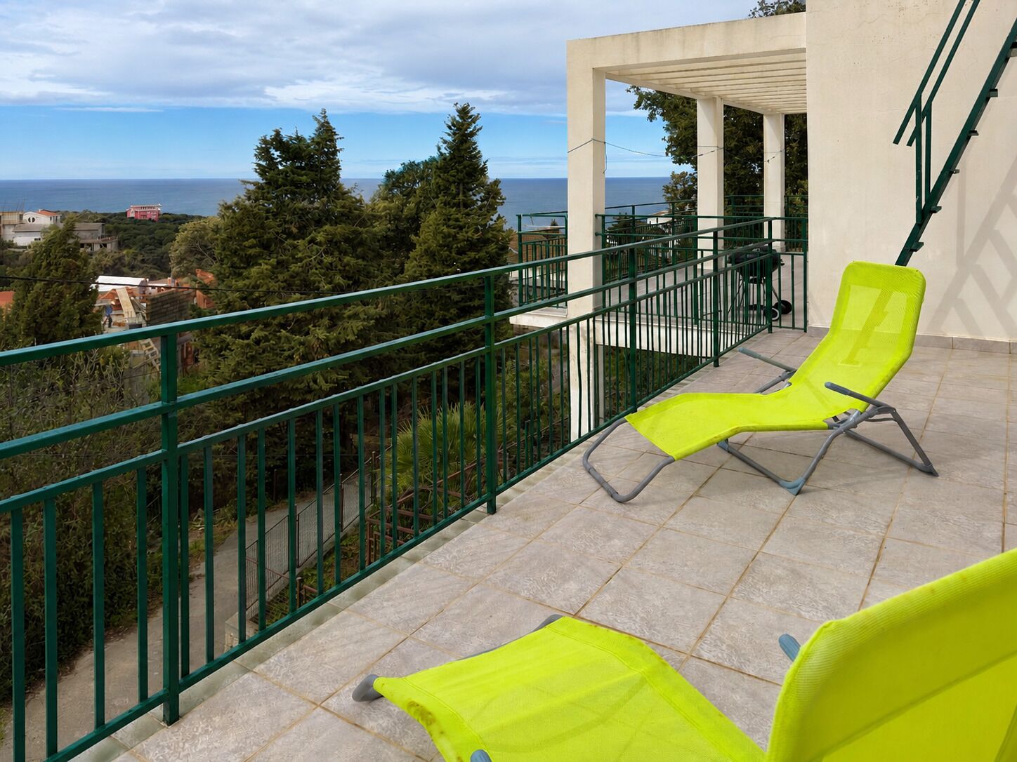 Appartement Penthouse panoramique, vue sur la mer | Terrasse/patio