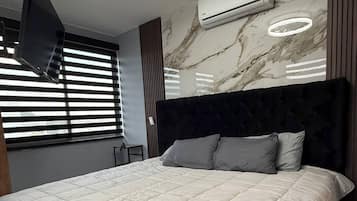 2 slaapkamers, een strijkplank/strijkijzer, wifi, beddengoed