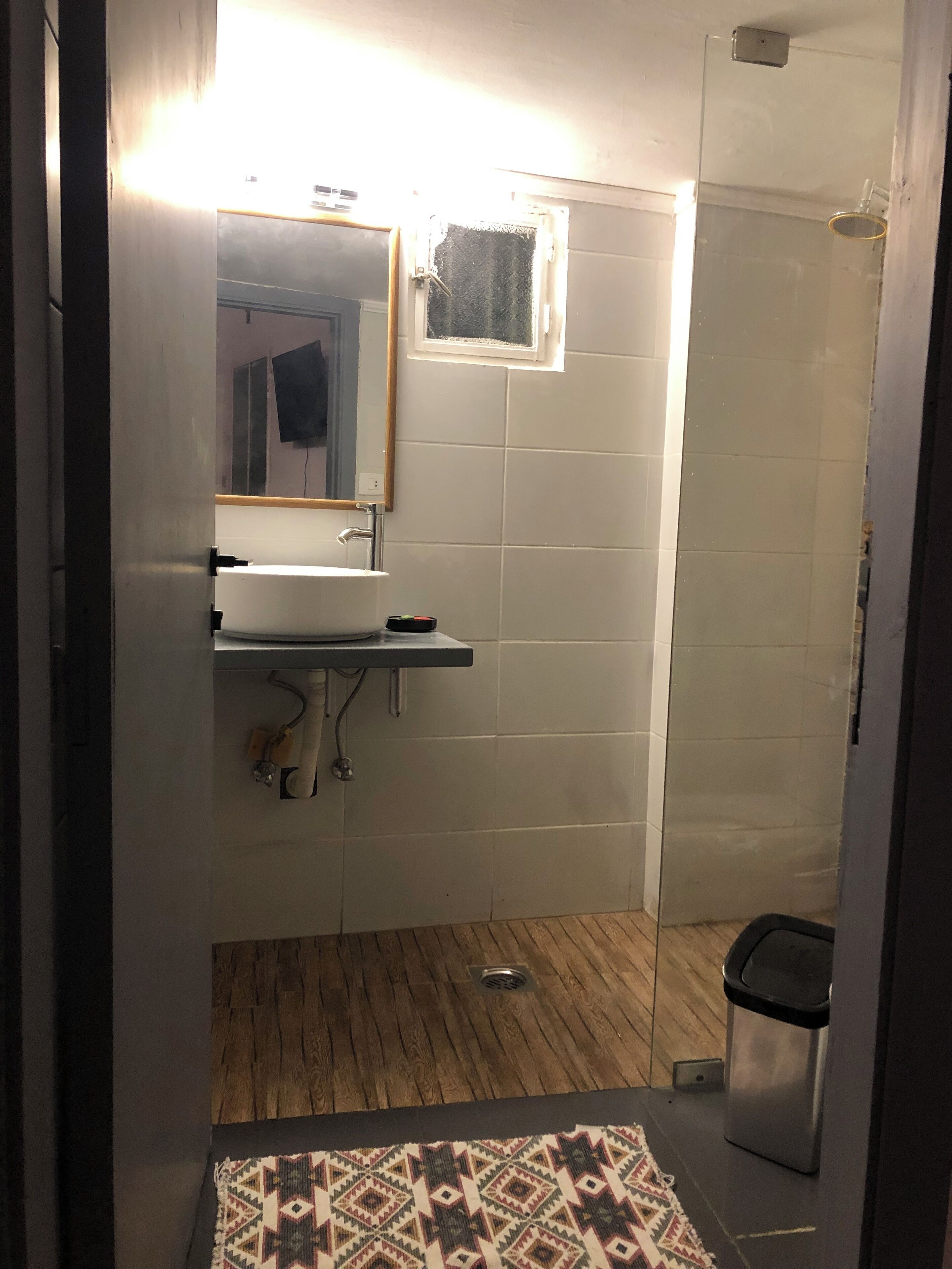 Towels, soap, toilet paper