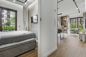 1 Schlafzimmer, Bügeleisen/Bügelbrett, kostenloses WLAN, Bettwäsche