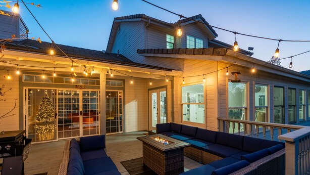 Terrace/patio - Dome|Golf&Sim|Bocce|Theater|HotTub|Sauna|ColdPlnge (Oakhurst)