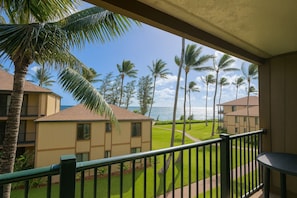 Apartamento, 2 habitaciones, vistas parciales al mar | Jardines del alojamiento