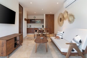 Deluxe Apartment | Living area - Peregrina Tulum 103A 2BR Luxury Condo (Tulum)