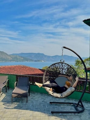 Terrace/patio - Pousada Platôdasilhas (Angra dos Reis)