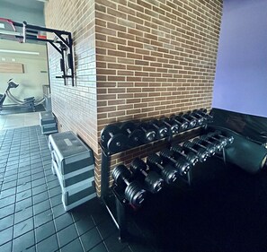 Fitness facility - Comfortable small apartment with excellent view! (Bogotá)