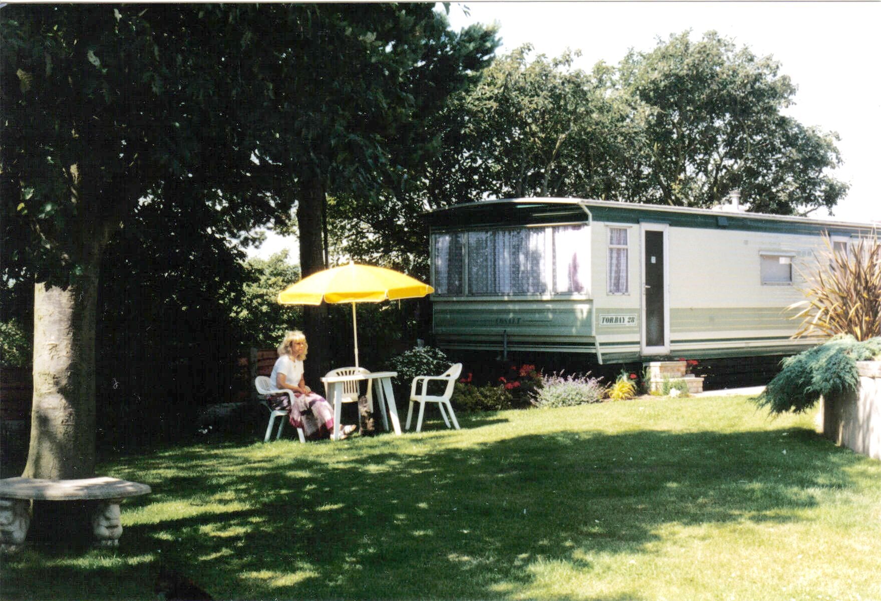 Suite, Ensuite (Torbay Caravan) | Desk, laptop workspace, blackout drapes, iron/ironing board