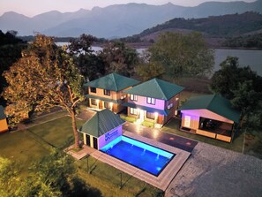 Front of property – evening/night - Ibex Resorts Malampuzha Kava Eco Camp (Malampuzha-I)