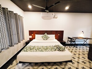 In-room safe, desk, laptop workspace, iron/ironing board - Ibex Resorts Malampuzha Kava Eco Camp (Malampuzha-I)