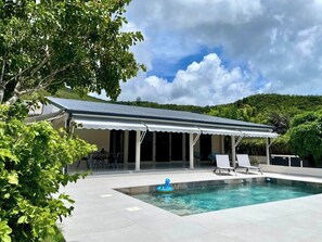 Pool - Small tropical paradise, beach & turquoise pool (Le Diamant)