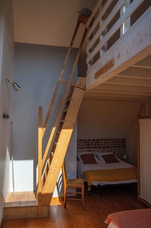 4 chambres, accès pour personnes à mobilité réduite