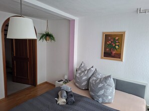 1 Schlafzimmer, kostenloses WLAN, Bettwäsche