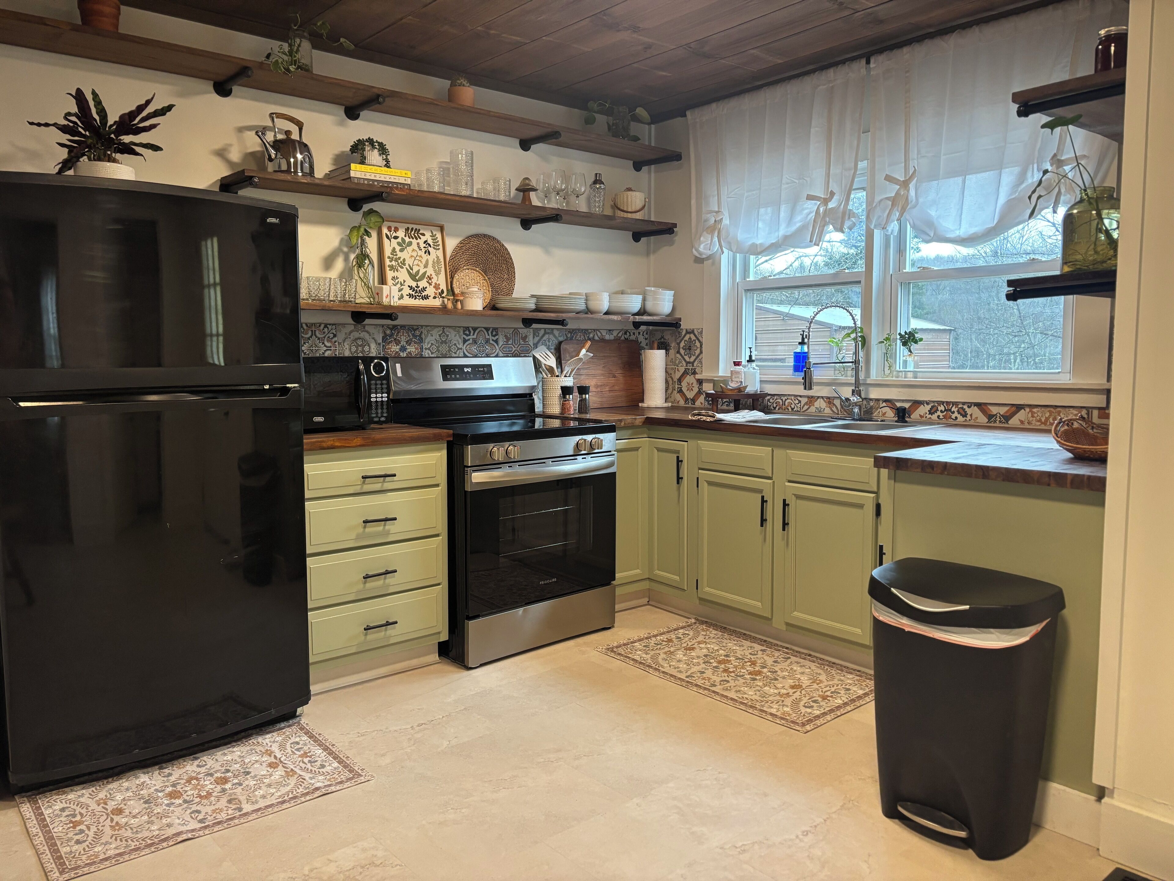 Microwave, oven, stovetop