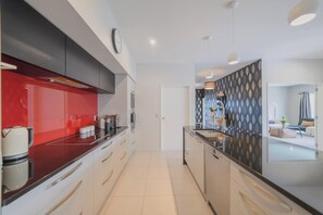 Fridge, microwave, oven, stovetop - Modern Family Home with Outdoor Living in Wigram (Christchurch)