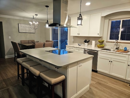 Private kitchen. Spacious Newly Renovated 5-bedroom house in West Knoxville 20 minutes to UT