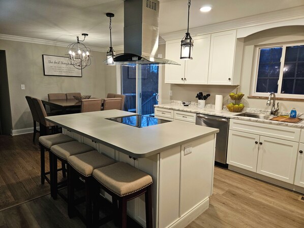 Private kitchen - Spacious Newly Renovated 5-bedroom house in West Knoxville 20 minutes to UT (Knoxville)