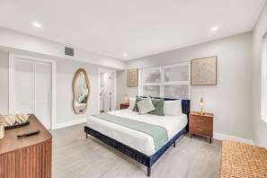 2 bedrooms, iron/ironing board, travel crib, free WiFi