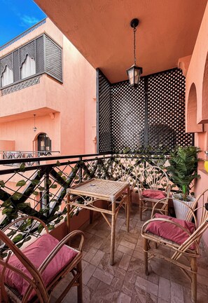Terrace/patio - Pool view apartment (Ouarzazate)
