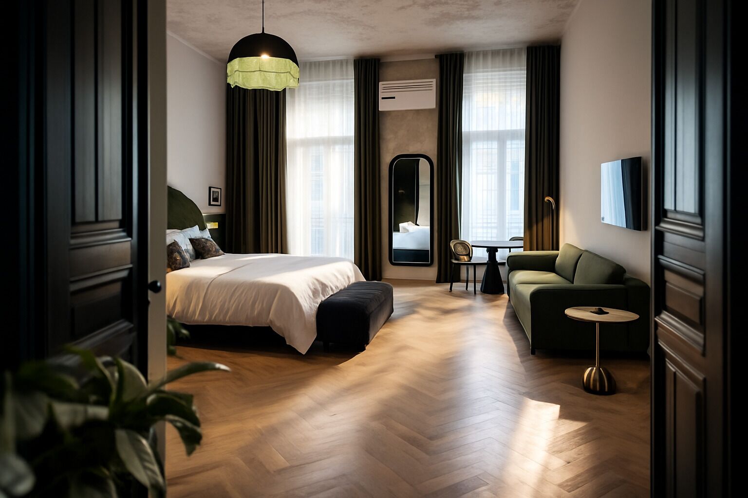 ด้านหน้าที่พัก