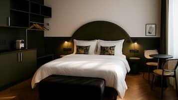 Superior-Apartment, Stadtblick | Verdunkelungsvorhänge, kostenloses WLAN