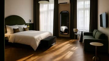 Superior-huoneisto, kaupunkinäköala | Pimennysverhot, ilmainen Wi-Fi