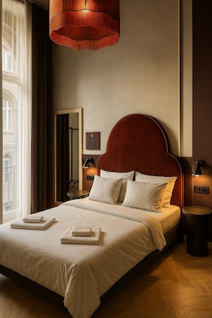 Family Apartment | Premium bedding, individually decorated, individually furnished - Maroon & Moss Residence (Budapest)