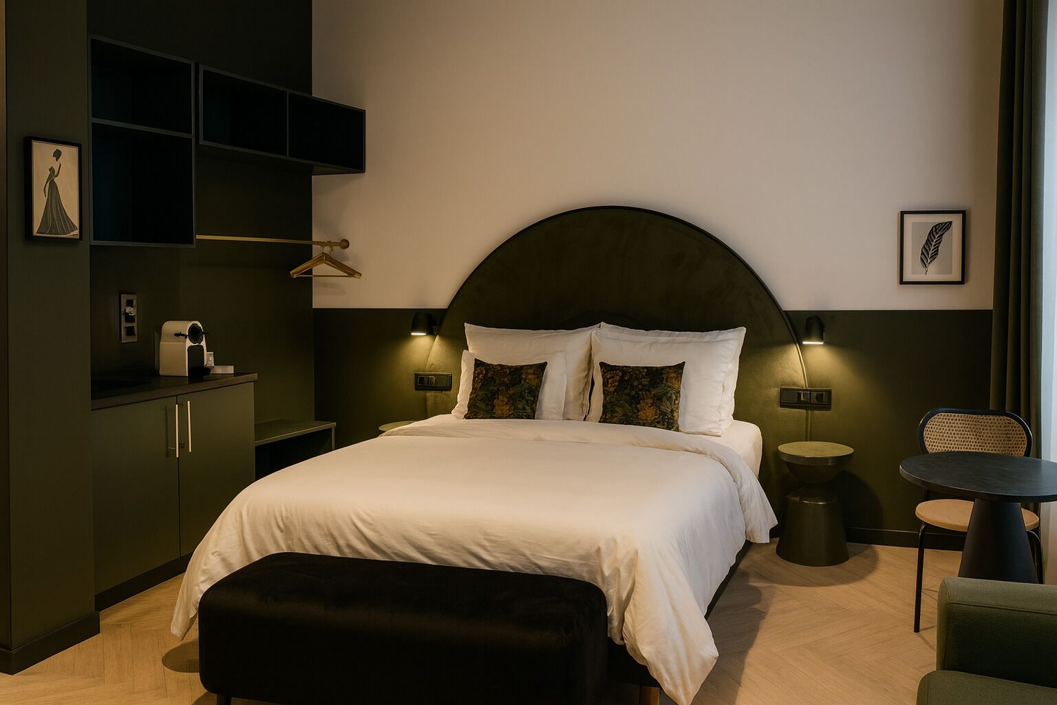 ซูพีเรียอพาร์ทเมนท์, วิวเมือง | ผ้าม่านกันแสง, Wi-Fi ฟรี