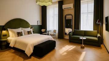 Superior-huoneisto, kaupunkinäköala | Oleskelualue