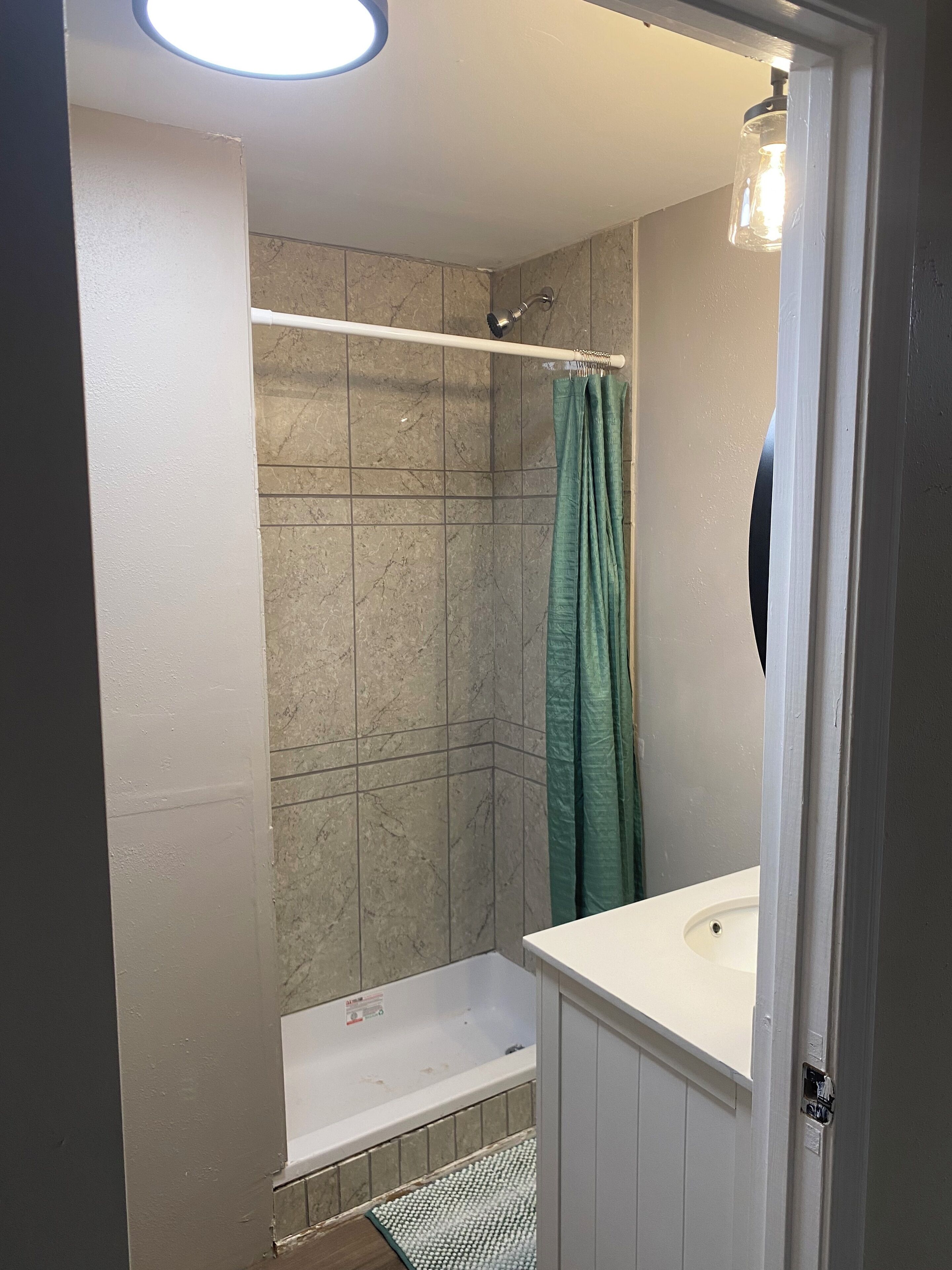 Towels, soap, toilet paper