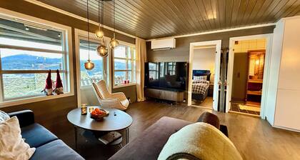 Modern apartment with easy access to skiing and nature in Voss