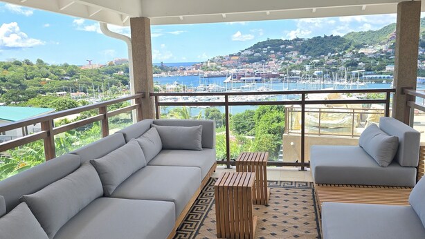 Property grounds - 10BR Golden Pear Villa-MS, Sea View – Family/Group Ready (Saint George)