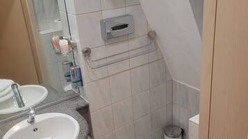 Towels, soap, toilet paper