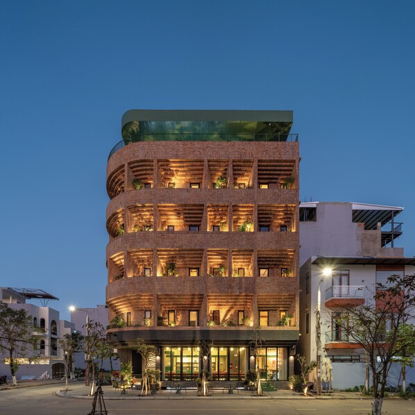 Fachada de la propiedad