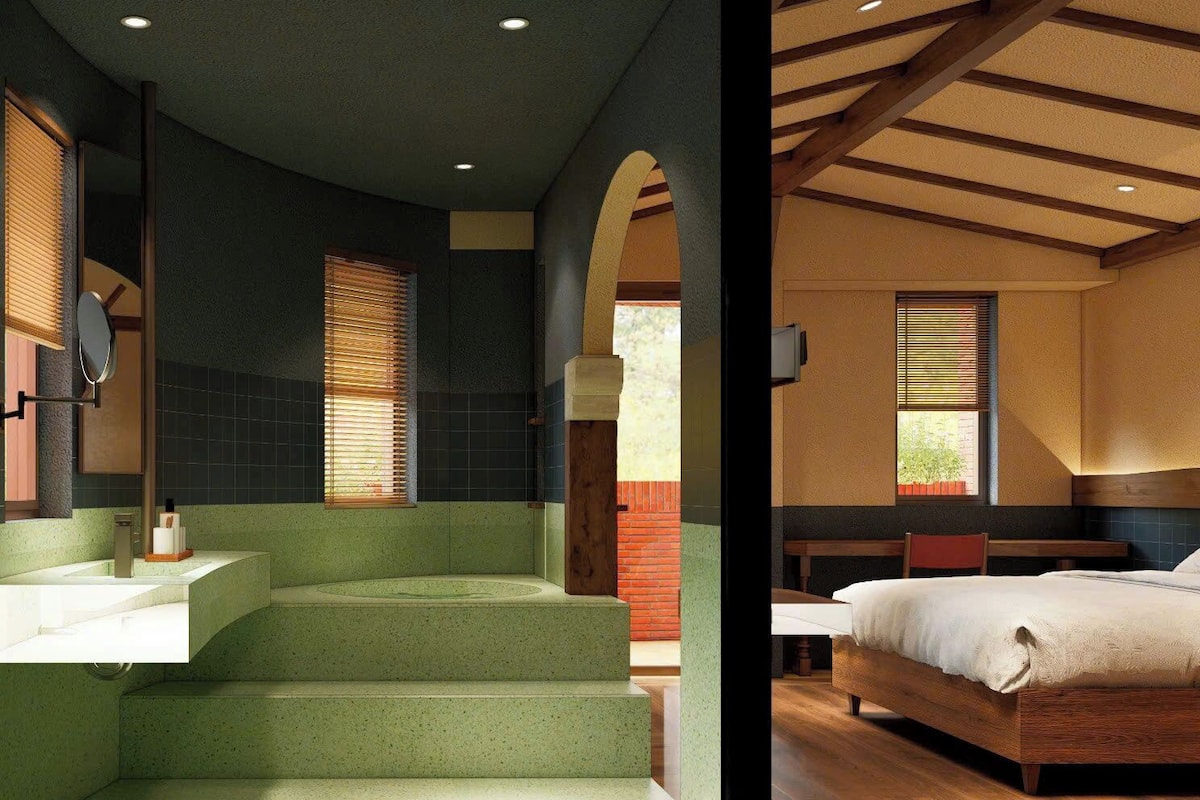 Premier Double Room, Balcony | In-room safe, desk, laptop workspace, blackout drapes