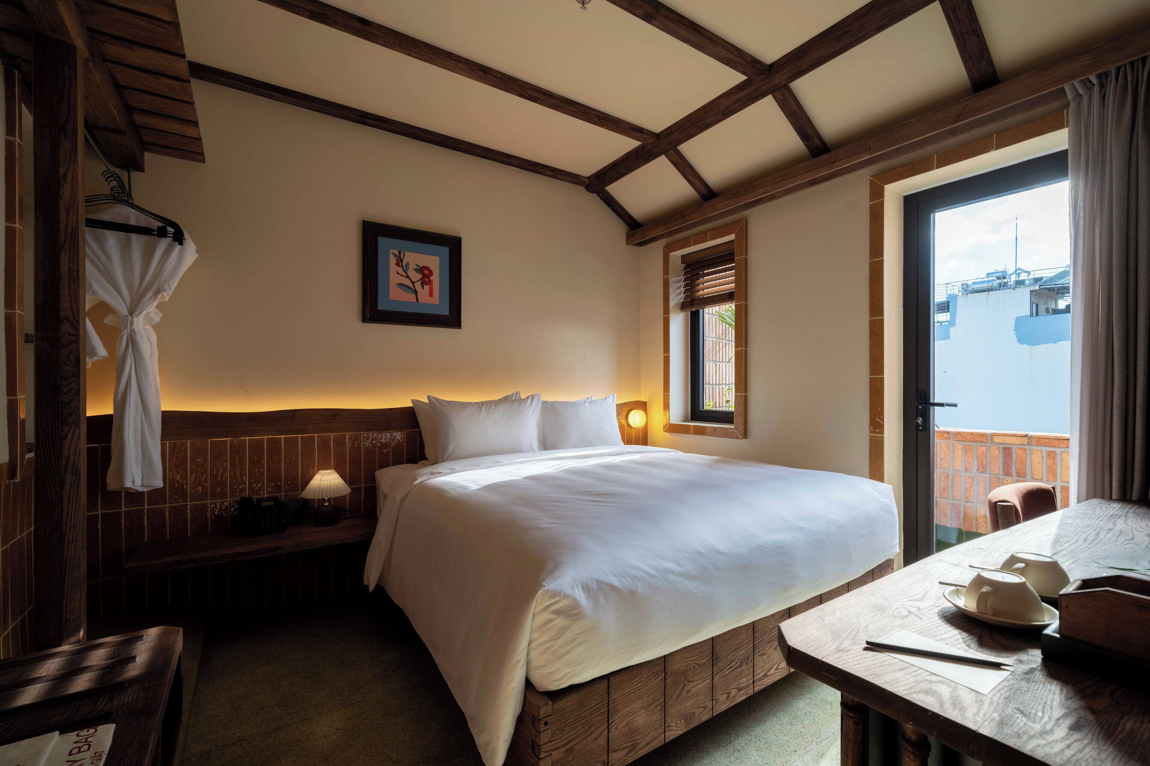 Chambre Double Deluxe, baignoire