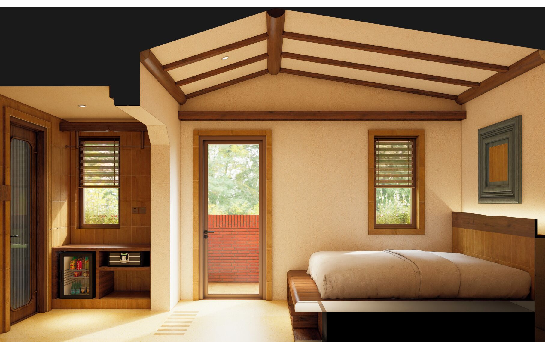 Doppia Premier, balcone | Una cassaforte in camera, una scrivania, postazione laptop