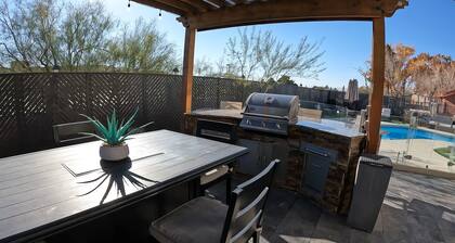 Comfy Modern Home with heated pool
