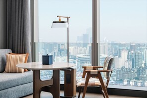 Literie hypoallergénique, couette en duvet d'oie, minibar