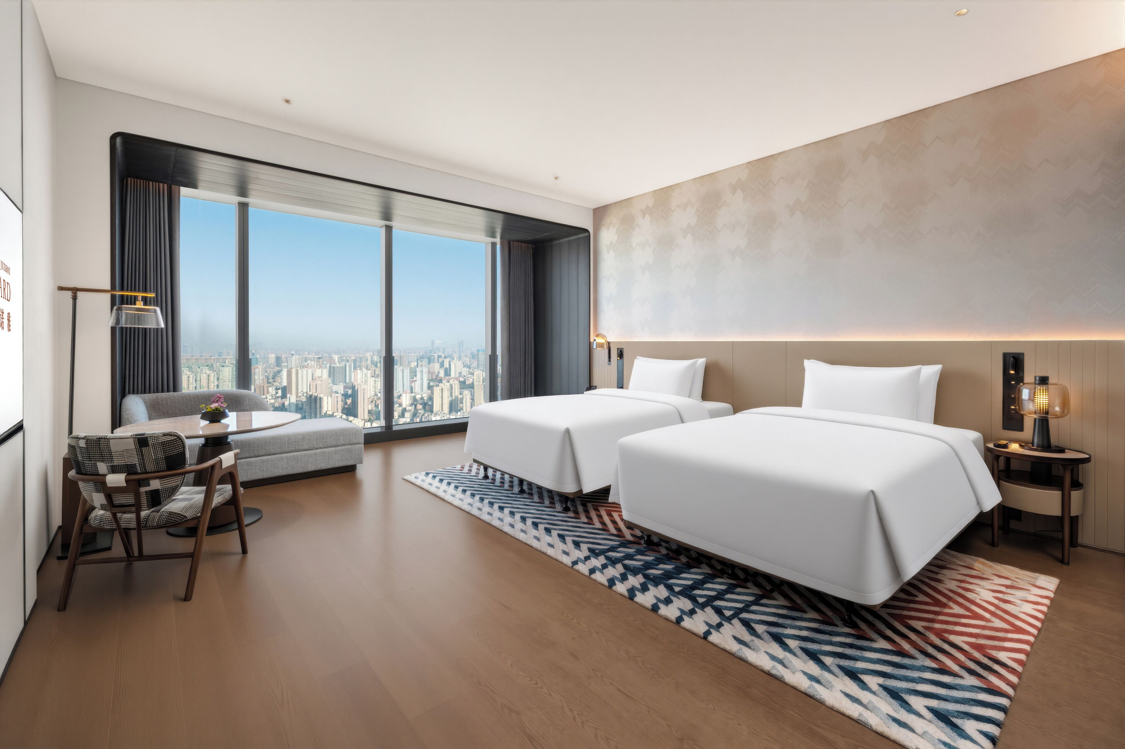 Elite-værelse med 2 enkeltsenge | Allergivenligt sengetøj, minibar, mørklægningsgardiner, lydisolering