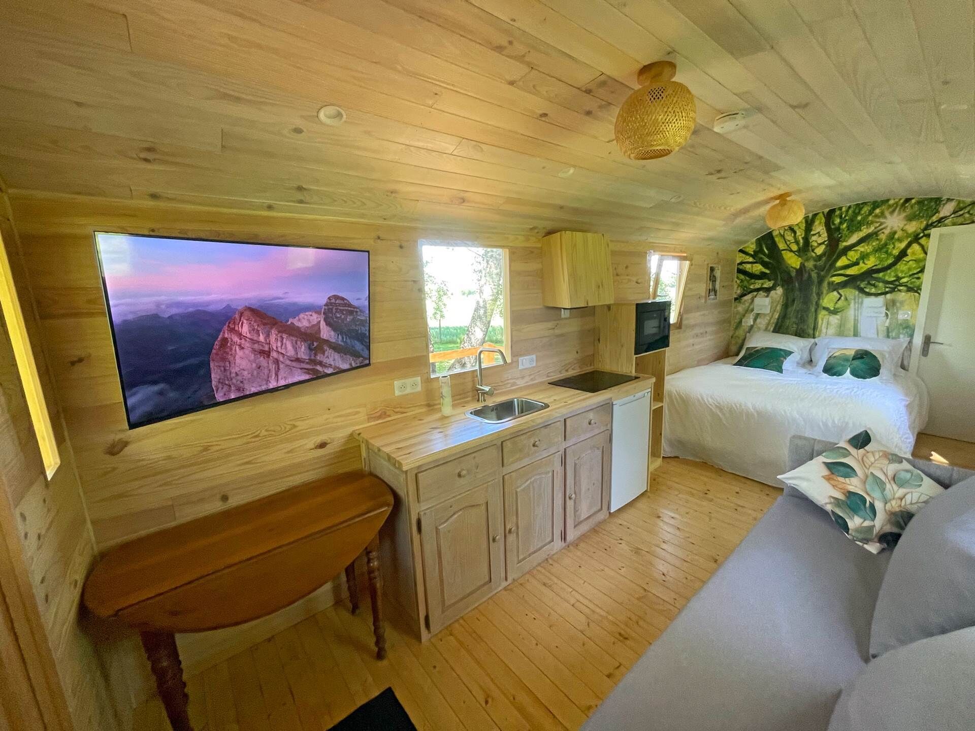 1 chambre, Wi-Fi gratuit, draps fournis